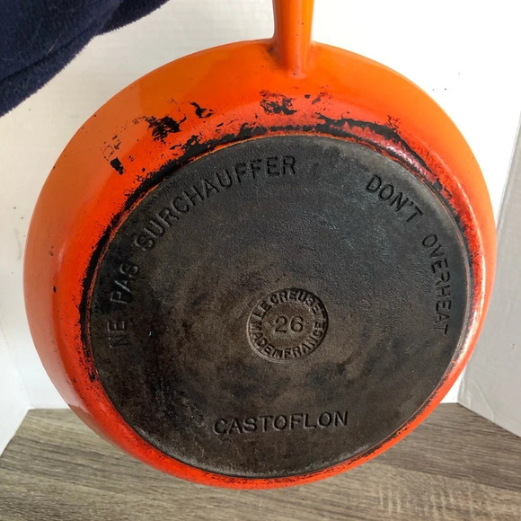 Vtg Le Creuset Frying Pan - Picture 6 of 11